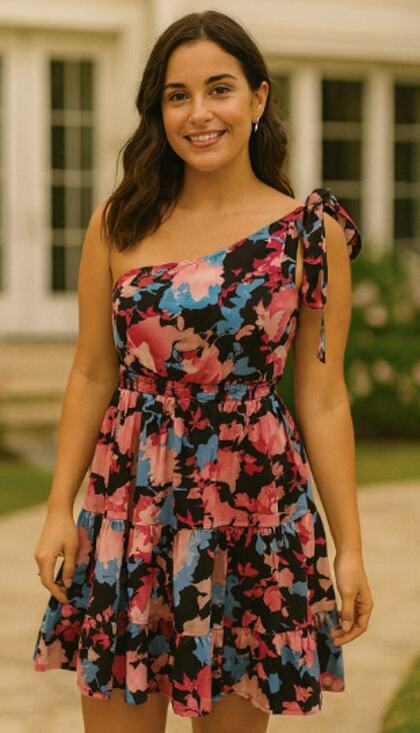 Pretty Garden Dresses & Skirts - Asymmetrical Dress Pretty Garden S Wedding Floral Soft Girl Mini Fairy Dainty